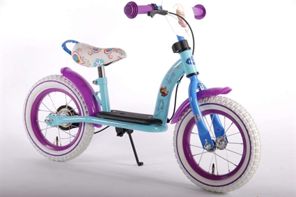 Afbeelding van Disney Frozen loopfiets 12 inch Blauw
