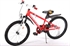 Manchester United Junior Cross 20 inch jongensfiets Rood / Wit