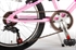 Volare Aluminium Elegance Junior Cross 6 speed 20 inch meisjesfiets Roze