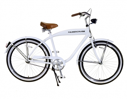 Afbeelding van Jongensfiets Popal Hamercruise 2607 Wit 26 Inch