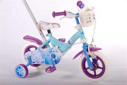 Afbeelding van Disney Frozen 10 inch meisjesfiets Blauw