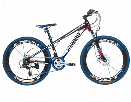 Afbeelding van Jongensfiets Popal Kiyoko KY26 Zwart Blauw 26 Inch