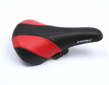 Afbeelding van Overig Popal Zadel Funjet Zwart Rood  Inch