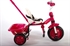 Yipeeh Driewieler Deluxe Roze Roze