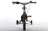 Yipeeh Football 12 inch jongensfiets Zwart Wit
