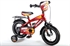 Yipeeh Extreme Rood 12 inch jongensfiets Rood