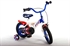 Yipeeh Police 12 inch jongensfiets Wit / Blauw