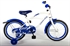 Volare White Cruiser 16 inch jongensfiets Wit-Blauw