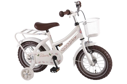 Afbeelding van Mulino Liberty Urban Wit 12 inch meisjesfiets Wit