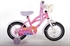 Yipeeh Springtime Cruiser 12 inch meisjesfiets Roze-Paars