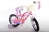 Yipeeh Springtime Cruiser 12 inch meisjesfiets Roze-Paars