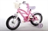 Yipeeh Springtime Cruiser 12 inch meisjesfiets Roze-Paars