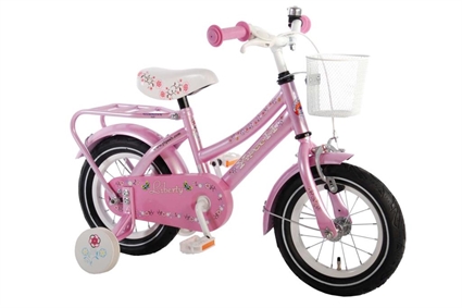 Afbeelding van Yipeeh Liberty Cruiser Roze 12 inch meisjesfiets Roze