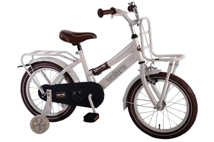 Afbeelding van Volare Urban Jeans Wit 16 inch meisjesfiets Wit