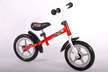 Afbeelding van Disney Cars Loopfiets 12 inch Rood Zwart