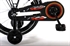 Volare Thombike City 16 inch jongensfiets Zwart Wit