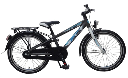 Afbeelding van Volare Aluminium City Blade 20 inch jongensfiets Mat Gunny Grijs