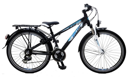 Afbeelding van Volare Aluminium City Blade Shimano 21-speed 24 inch jongensfiets Mat Gunny Grijs