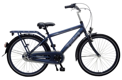 Afbeelding van Volare Blue Jeans Shimano Nexus 3 speed 24 inch jongensfiets Mat Blauw