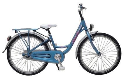 Afbeelding van Aluminium Volare Ashley 24 inch meisjesfiets Blauw