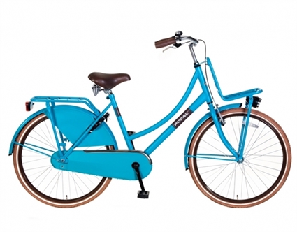 Afbeelding van Meisjesfiets Popal Urban Basic OV26 Blauw 26 Inch