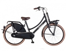 Afbeelding van Meisjesfiets Popal Daily Dutch Basic Plus TR24N3 Mat Zwart 24 Inch