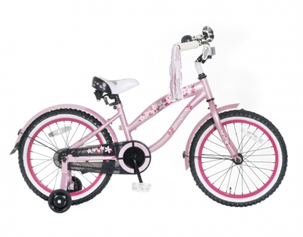 Afbeelding van Meisjesfiets Popal BelaRoze 18 Inch